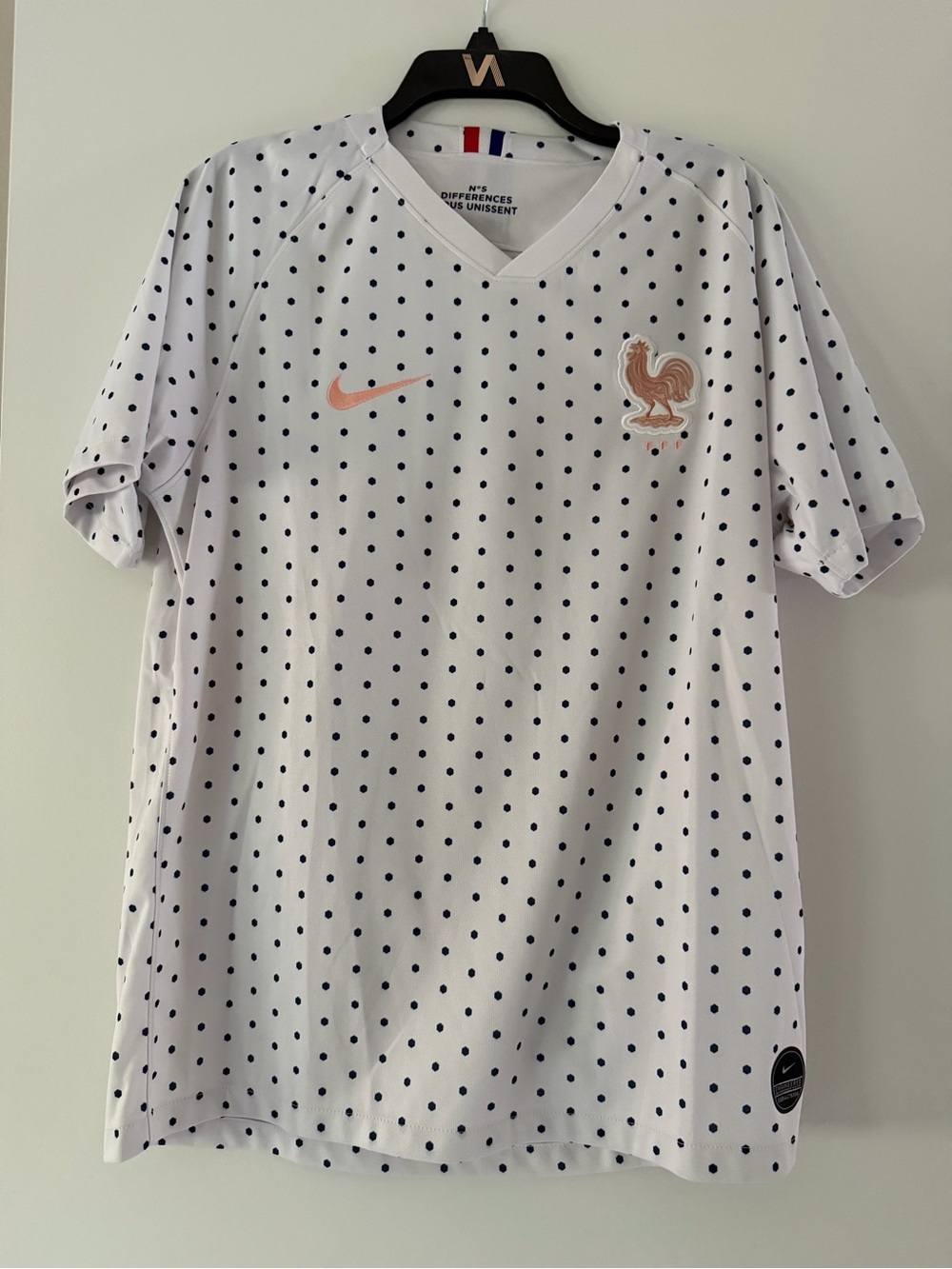 Nike France 2019-20 World Cup Away Stadium Soccer Jersey men’s Size L